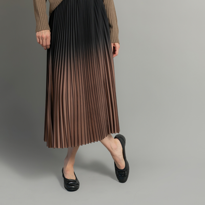 Gwenyth Black Leather Ballet Flats