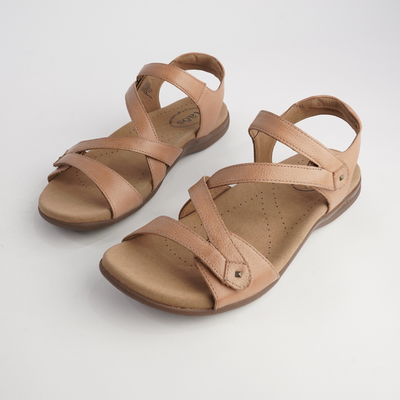 Big Time Natural Leather Sandals