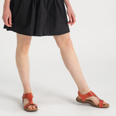 The Show Bruschetta Leather Sandals