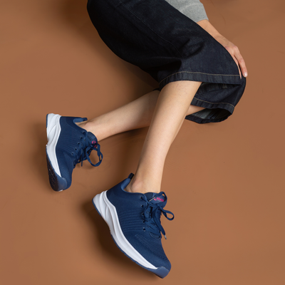 Walker Navy Sneakers