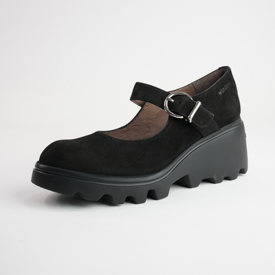 Celine Black Nubuck Leather Heels