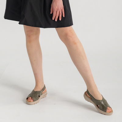 Kray Hunter Leather Sandals