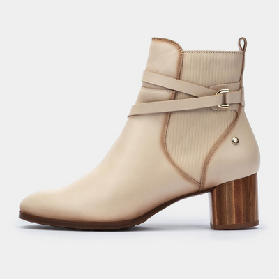 W17-8841 Marfil Leather Ankle Boots