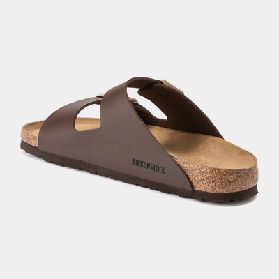 Arizona Birko-Flor Dark Brown Sandals