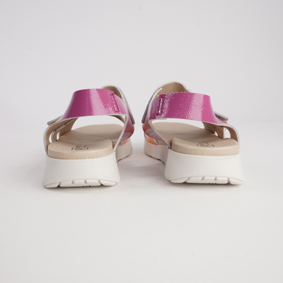 10554 Naranja Leather Sandals