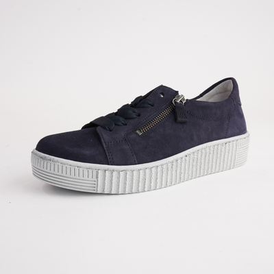Amelia Atlantik Suede Leather Sneakers