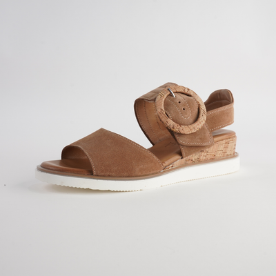 Aspen Tan Leather Sandals
