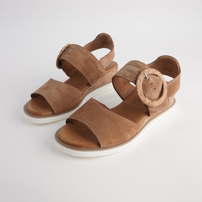 Aspen Tan Leather Sandals