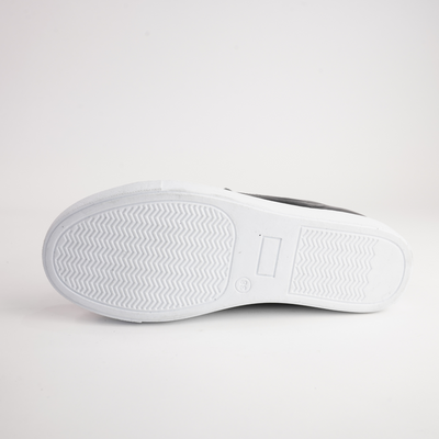 Eg520 Black Leather Sneakers