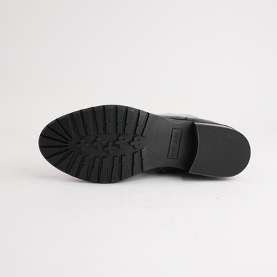 Chiara 01 Black Patent Leather Knee High Boots