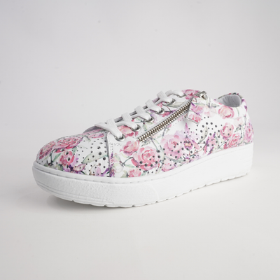 Eg11p Floral Leather Sneakers