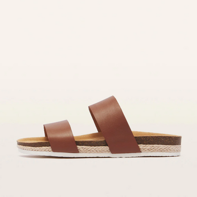 Maria Iii Rich Tan Leather Sandals