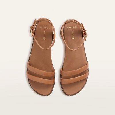 Patterson Tan Leather Sandals