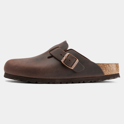 Boston Oiled Leather Habanna Flats