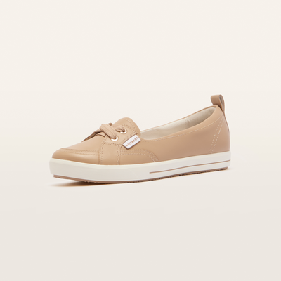 Sophie Iv Sand Leather Sneakers