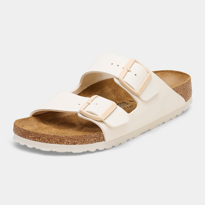 Arizona Birko-flor Eggshell Sandals