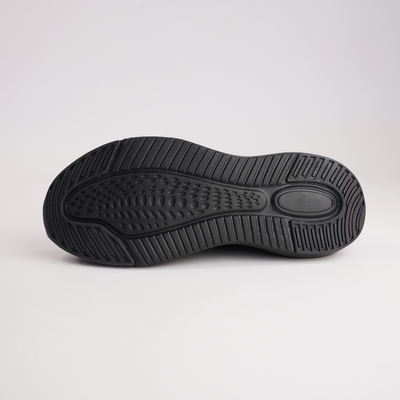 Stride Jet Black Sneakers