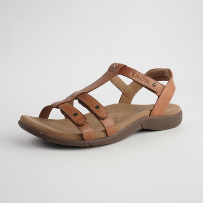 Trophy Honey Leather Sandals