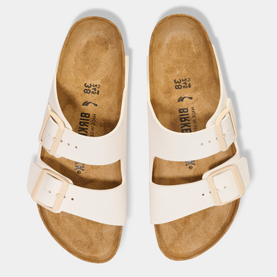 Arizona Birko-flor Eggshell Sandals