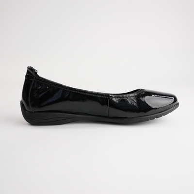 Fenja 01 Black Patent Leather Ballet Flats