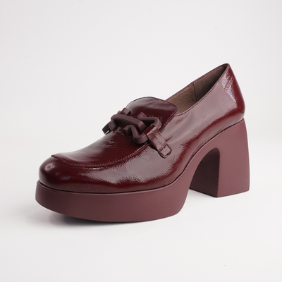 Callisto Vino Leather Heels