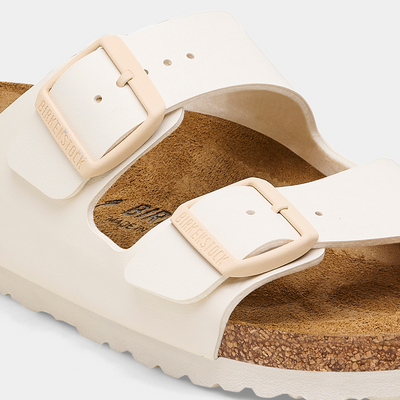 Arizona Birko-flor Eggshell Sandals