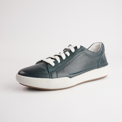 Claire 01 Ocean Leather Sneakers