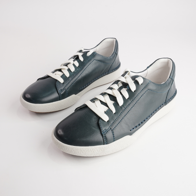 Claire 01 Ocean Leather Sneakers