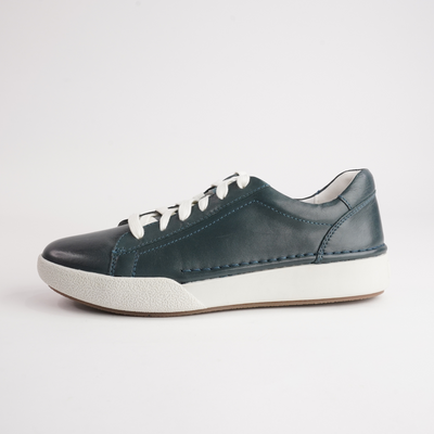 Claire 01 Ocean Leather Sneakers