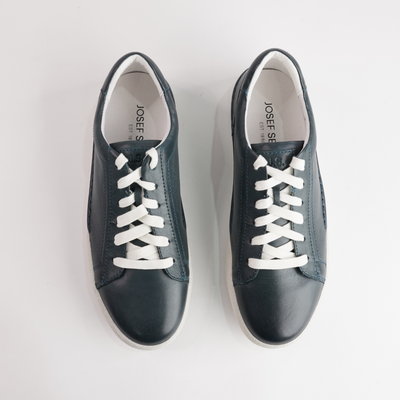 Claire 01 Ocean Leather Sneakers