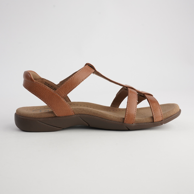 Trophy Honey Leather Sandals