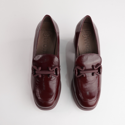 Callisto Vino Leather Heels