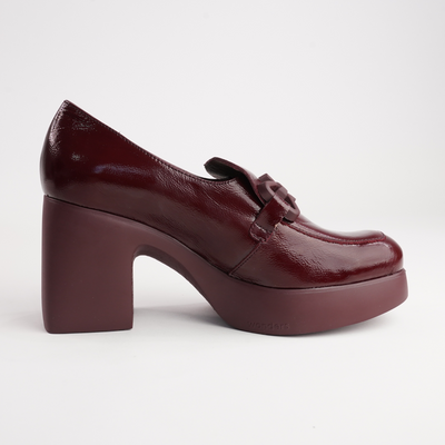 Callisto Vino Leather Heels