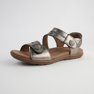 Trophy Bronze Leather Sandals
