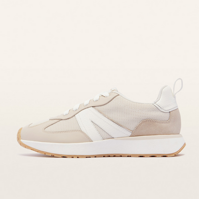 Axel Ii Natural Leather Sneakers