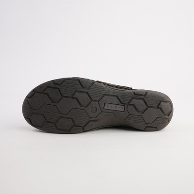 Fergey 20 Grun Leather Lace Up Flats