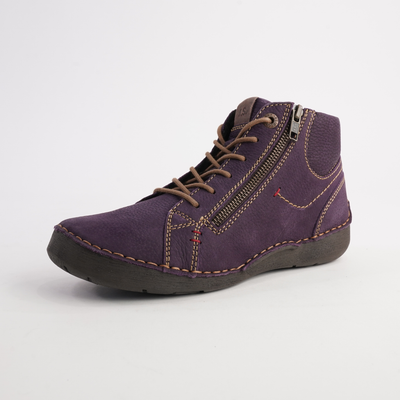 Fergey 67 Purple Ankle Boots