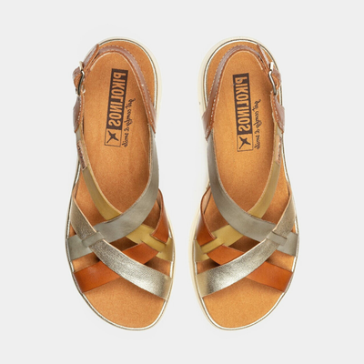 W4n-0650c1 River Leather Sandals