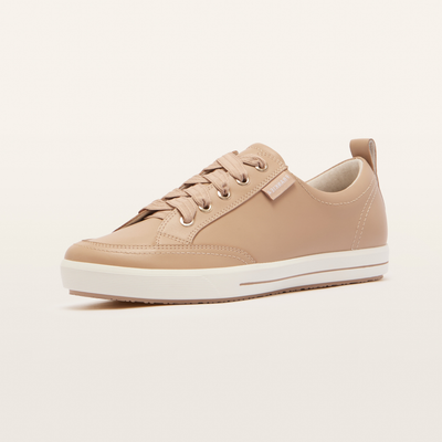 Ellie V Sand Leather Sneakers