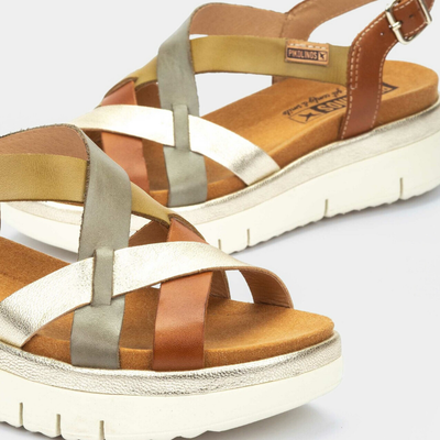 W4n-0650c1 River Leather Sandals