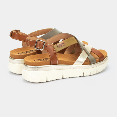 W4n-0650c1 River Leather Sandals