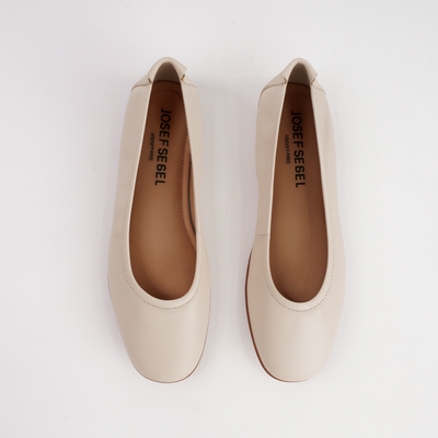 Fenja 01 Sand Leather Ballet Flats