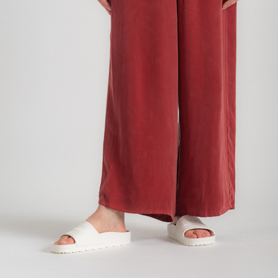 Barbados Eva White Sandals