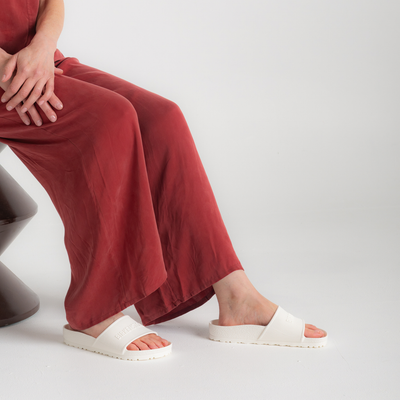 Barbados Eva White Sandals