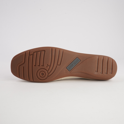 Fenja 01 Sand Leather Ballet Flats