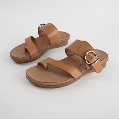 Archy Tan Leather Sandals