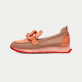 Hv254065 Tangerine Leather Loafers
