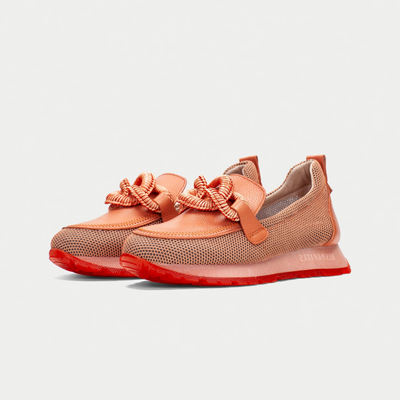 Hv254065 Tangerine Leather Loafers