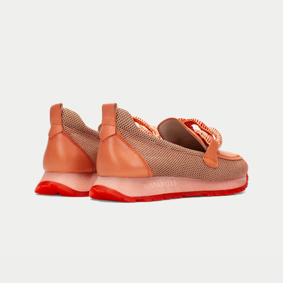 Hv254065 Tangerine Leather Loafers