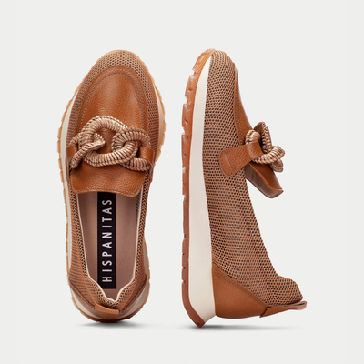 Hv254065 Tan Leather Loafers